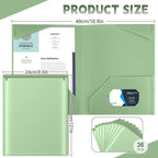 Henoyso 36 Pcs Plastic Folders - Image 2