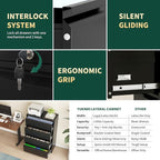 4 Drawer Lateral File Cabinet - Image 8