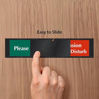 SmartSign In Session Do Not Disturb/Please Knock Slider Door Sign - Image 6