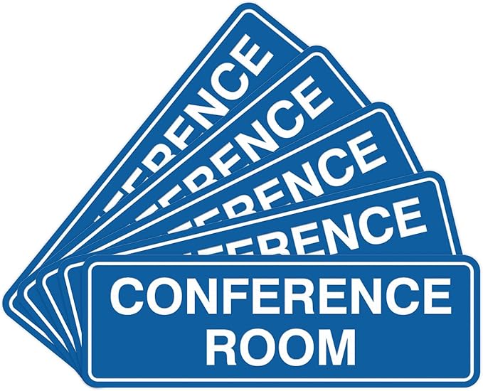 Standard Conference Room Sign by All+Quality