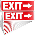 iSYFIX Exit Signs 12 Pack 12x4 Inch by iSYFIXPREMIUMSIGNS