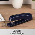 Swingline Stapler, 30 Sheet Capacity, 747 Business Stapler, Jam Free, Royal Blue - Image 5