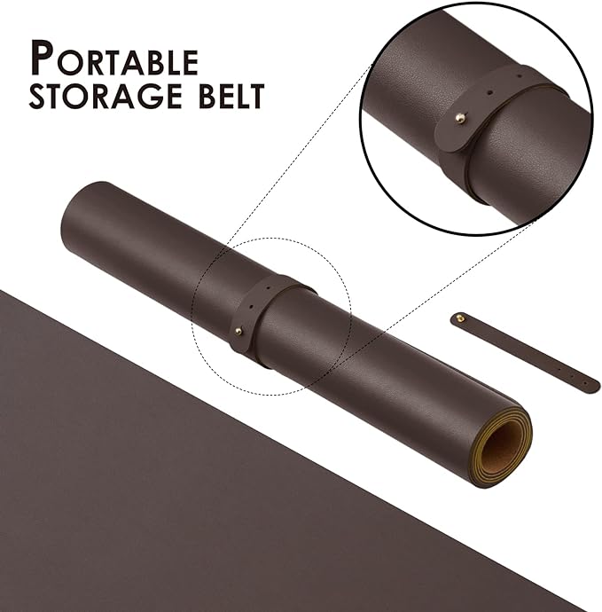 Cork Desk Mat - Dual-Sided Desk Pad - Image 4