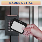 Custom Badge Holder ID Card Hold Case, Personalized Retractable Badges Holders - Image 6