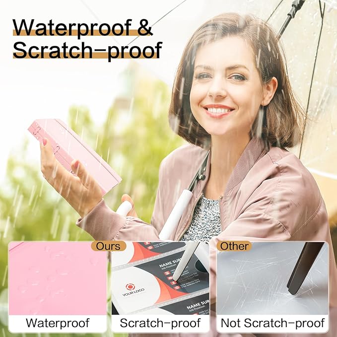 deli Business Card Book Holder, Business Card Organizer, Name Card Book Holder - Image 5