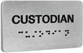 Custodian Signs for Business and Office Sign, ADA Signs by Flyangle