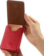 Outus 2 Pieces Business Card Holder, PU Leather Business Card Case Pocket Wallet - Image 5