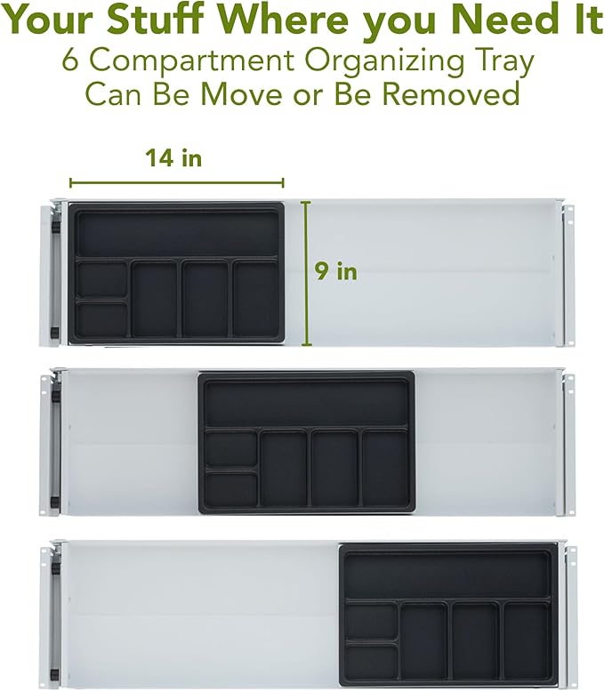PERFECT POSTURE Under Desk Storage Drawer - Image 6