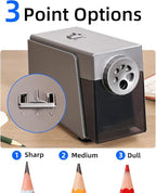 ZMOL Heavy Duty Electric Pencil Sharpener - Image 4