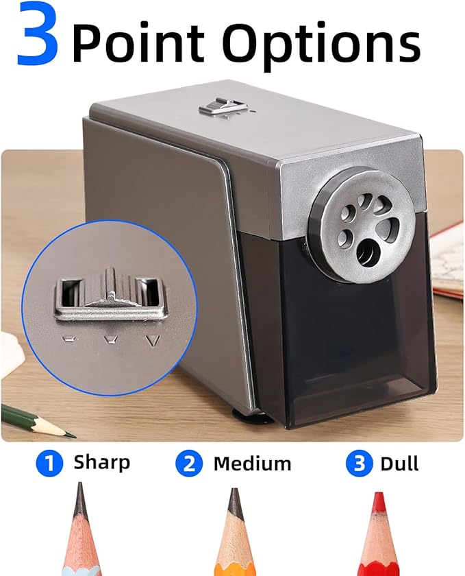 ZMOL Heavy Duty Electric Pencil Sharpener - Image 4