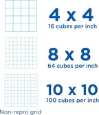 ALVIN Cross Section Graph Paper Pad 50 Sheets 17" x 22" Model 1422-12 Acid-Free - Image 4