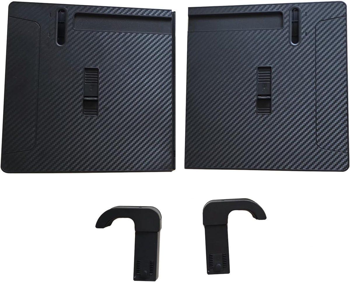 2-in-1 Car Steering Wheel Desk Laptop Tray Adjustable Foldable Food Table