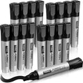 Fuutreo 16 Pcs Jumbo Size Permanent Markers Bulk Large Chisel Tip Permanent by Fuutreo