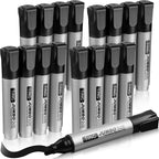 Fuutreo 16 Pcs Jumbo Size Permanent Markers Bulk Large Chisel Tip Permanent by Fuutreo