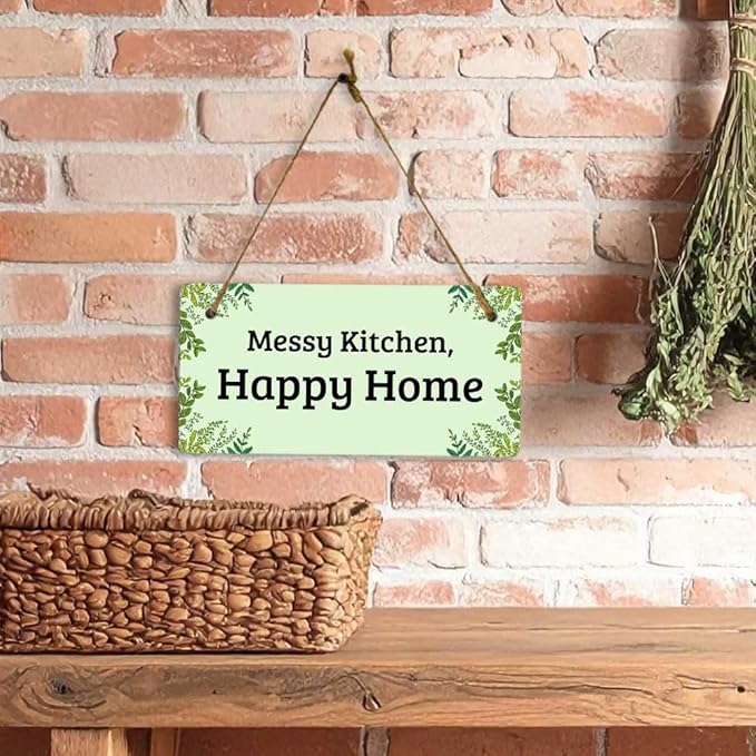 Signs ByLITA Greenery Wreath Personalized Hanging Wall or Door Sign | Custom - Image 3