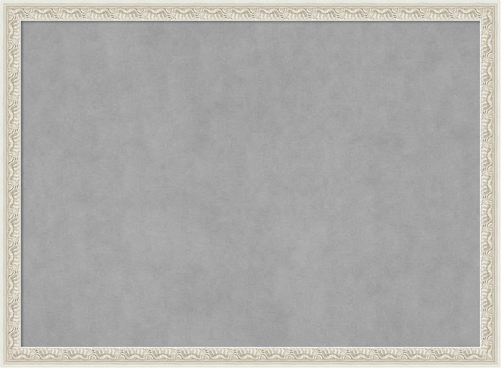 Amanti Art Silver Framed Magnetic Board 22x30 Medium Vision Board