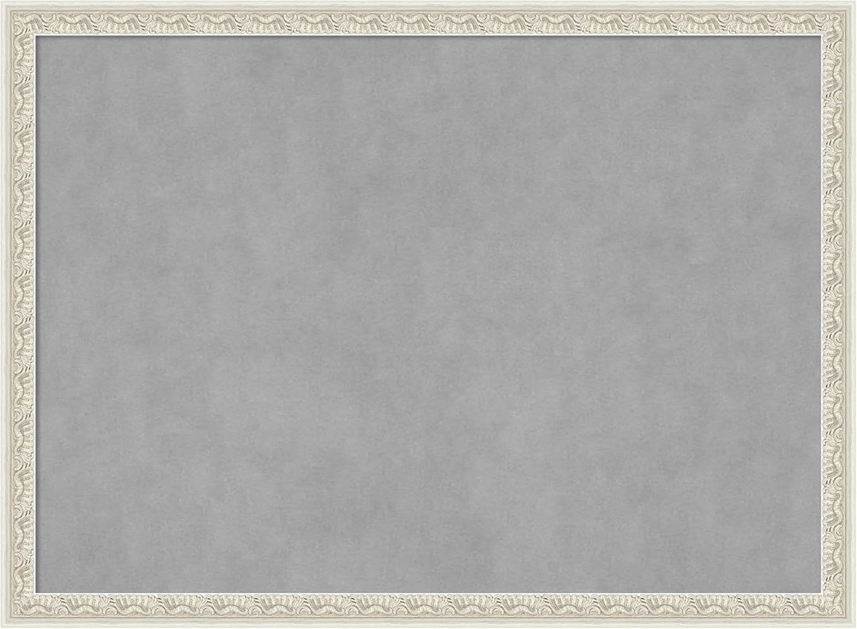 Amanti Art Silver Framed Magnetic Board 22x30 Medium Vision Board