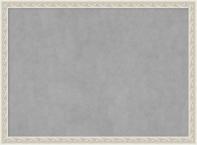 Amanti Art Silver Framed Magnetic Board 22x30 Medium Vision Board by AmantiArt