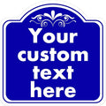 Custom Sign, Custom Indoor/Outdoor Decorative Sign，Aluminum Weatherproof Metal by HKSIGNS