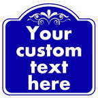 Custom Sign, Custom Indoor/Outdoor Decorative Sign，Aluminum Weatherproof Metal by HKSIGNS