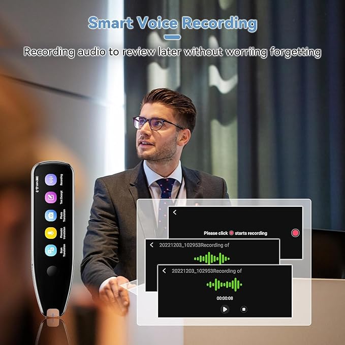 X5 Pro Translation Pen Scanner, Reader Pen Text to Speech Device - Image 6