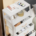 Furnulem Tall 4 Drawers Dresser, Vertical Storage Tower - Image 5