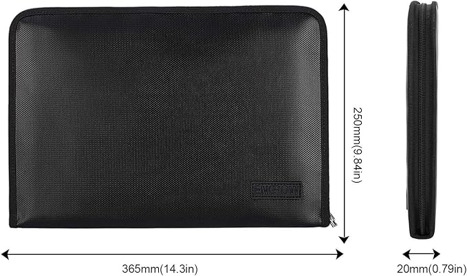 ENGPOW Fireproof File Folder Fireproof Fire and Water Resistant Money Document - Image 6