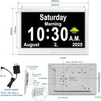 SSYA Dementia Clocks with Day and Date - Image 7