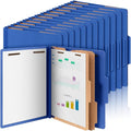 Skyygemm 48 Pcs Classification Folders Letter Size, 2 Divider Pressboard File by Skyygemm