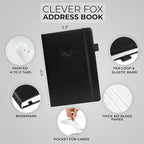 Clever Fox Address Book with alphabetic tabs - Image 2