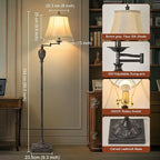 Traditional LED Floor Lamp - Image 3