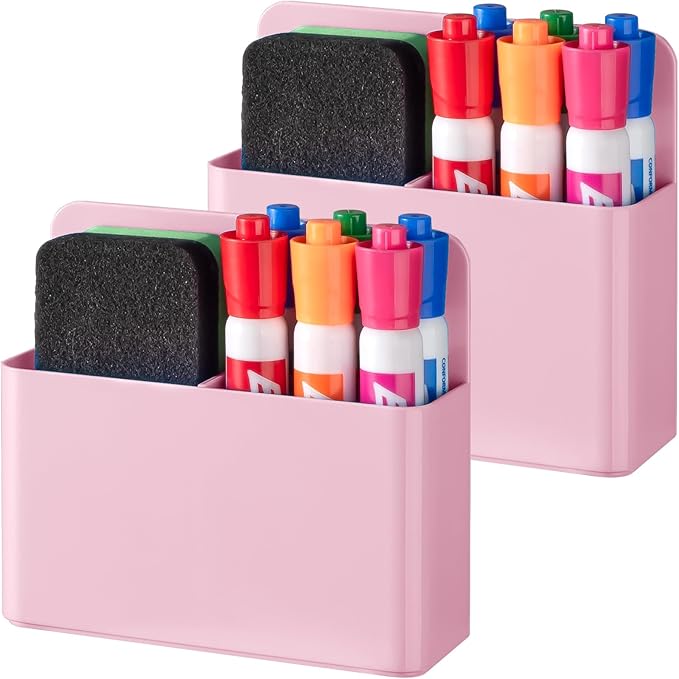 BEYGORM 2 Pack Plastic Magnetic Pen Holder by BEYGORM