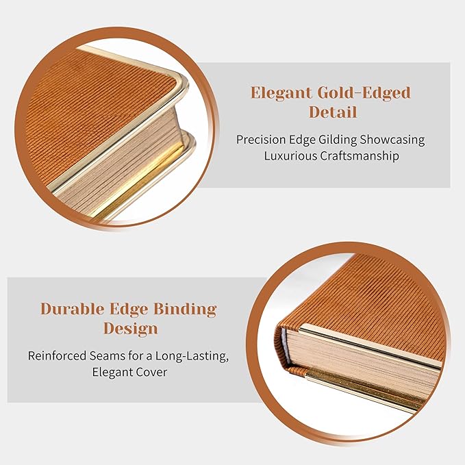 CAGIE Elegant Gold-Edged Journal - Image 5