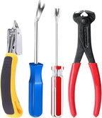 Upholstery Staple Remover Tack Puller Nail Remover Tool Set Nail Puller Plier by Unknown