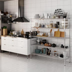 Regal Altair 18" Deep x 60" Wide x 64" Height Wire Shelving Kit | 5-Tier | NSF - Image 2