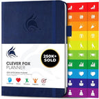 Clever Fox Planner – Undated Weekly & Monthly Planner by CleverFox