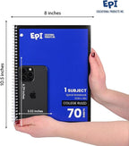 EPI Spiral Notebook | 1 Subject - Image 3