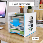 Natwind 5-Tier Desk Organizer, File Organizer, File Paper Organizer - Image 5