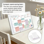 Desktop Stand for Calendar Max 27 Inch | Calendar 2 and 15 Inch (Gen 1) | Adjustable Desk Mount Holder with Pen Slot Stable Frame Base Tool-Free for Digital Display Accessory