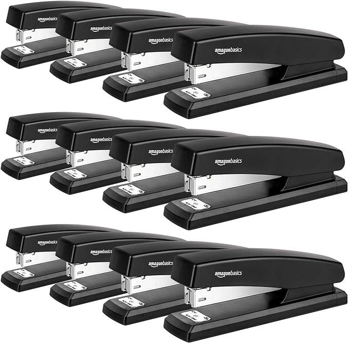 Amazon Basics 25-Sheet Capacity, Office Desk Stapler by AmazonBasics