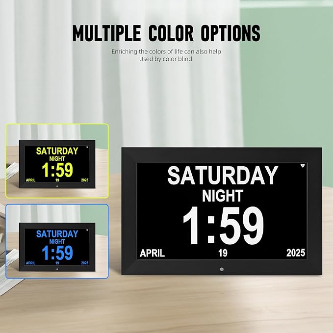 Memwake Digital Alarm Clock, Clock - Image 5