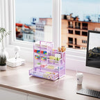 Marbrasse Mesh Pen Holder for Desk, Desk Organizers and Accessories for Office - Image 5