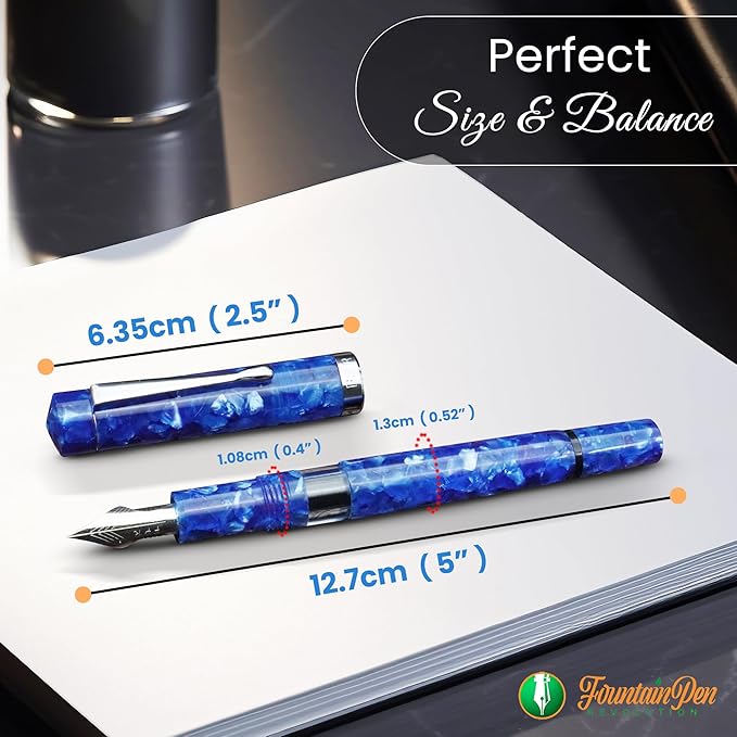 Jaipur V2 Piston Filled Refillable Fountain Pen - Image 2