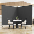 Helios&Hestia 2-Panel 6 ft Tall Indoor Folding Room Divider, Portable Privacy