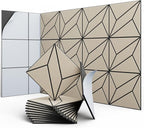 UNECHO 12 Pack 12" X 12" X 0.47" Acoustic Panels by UNECHOACOUSTIC