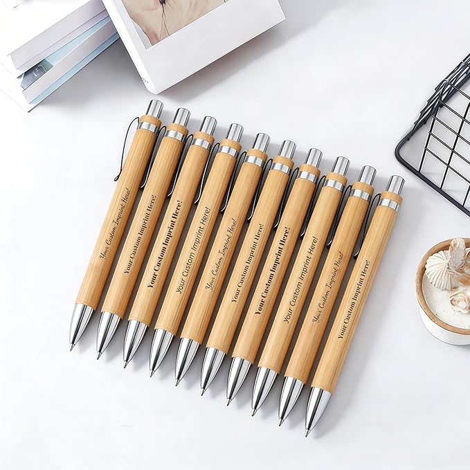Auto-aAtend Personalized Bamboo Pens - Image 4