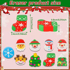 JULMELON 72PCS Christmas Party Favors Set, Pencils - Image 2