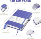 Bullet Dotted Journal – 140gsm Bleed Proof Thick White Paper – 200 Numbered Dot - Image 3