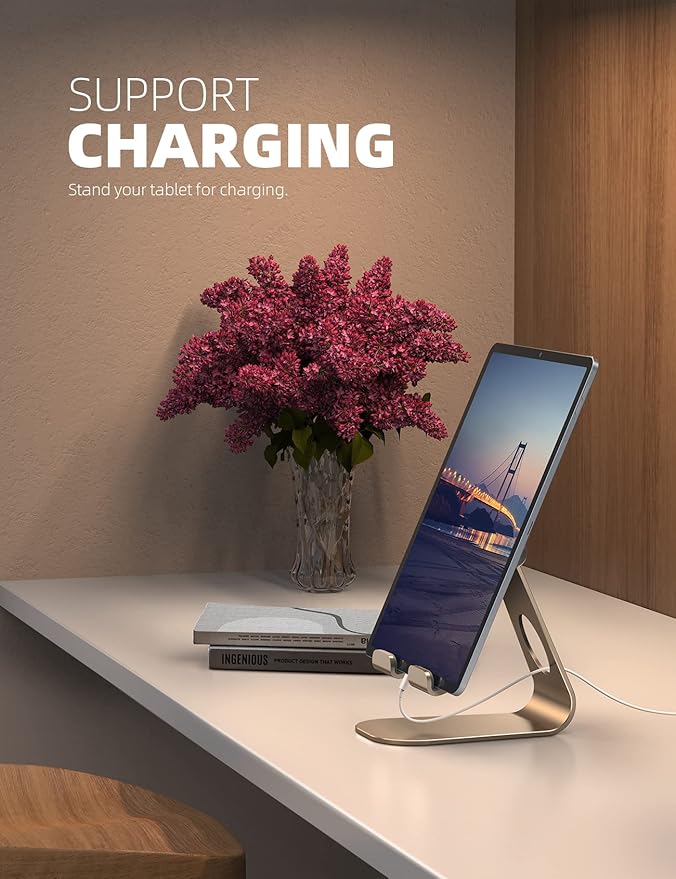 Lamicall Tablet Stand, Adjustable Tablet Holder - Image 4