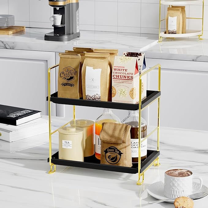 FSyueyun 2-Tier Bathroom Countertop Organizer, Tool-Less Installation Premium - Image 5